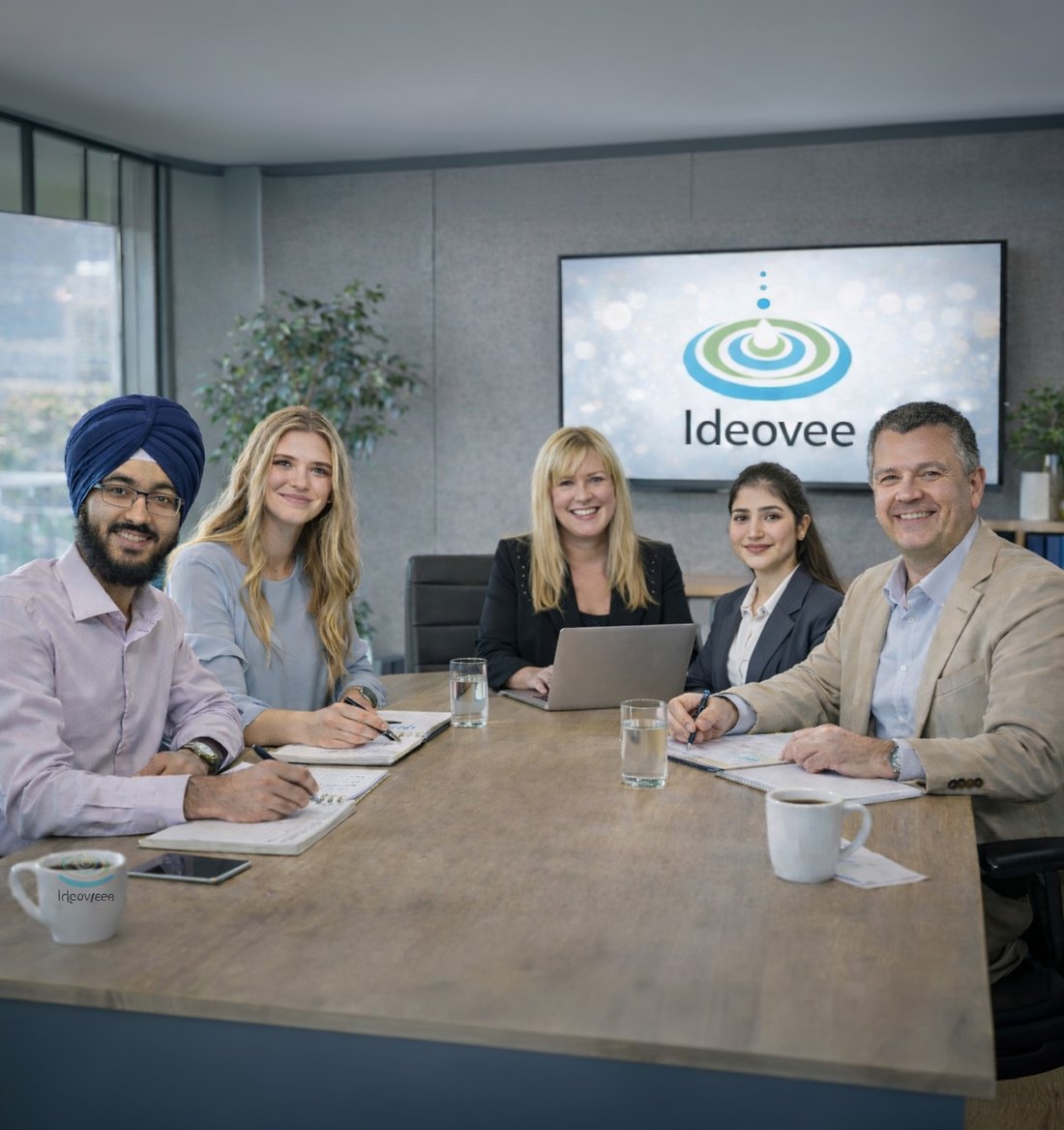 The Ideovee team at work